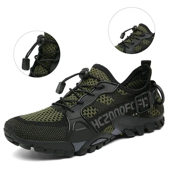 Barbati Casual Pantofi ochiurilor de Plasă de Alpinism de Vară Apa Pantofi de Damă pentru Drumeții Rapid-Uscat de pe Litoral Adidasi Unisex