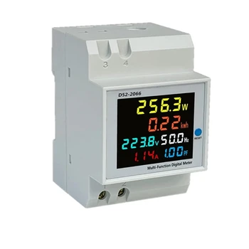 Digital monofazat Contor de Energie Tester de energie Electrică de Utilizare Monitor de AC 40V-300V 100A Amper Metru Voltmetru