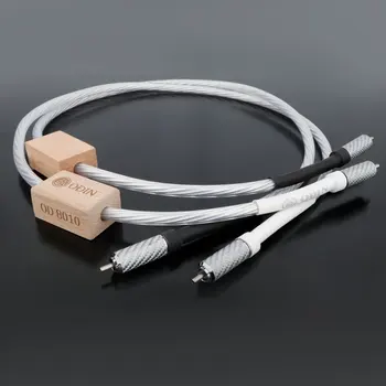 De înaltă Calitate HiFi Nordost ODIN Referință Interconnect RCA Cablu Audio Cu Fibra de Carbon PLUG