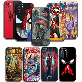 Marvel Spiderman Cazuri de Telefon Pentru Xiaomi Redmi Redmi Nota 7 8 Pro 8T 2021 7 8 7 8A 8 Pro Cazuri Coque Capac Spate TPU Moale