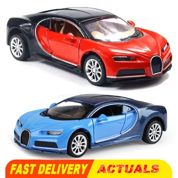 De înaltă calitate, 1:36 Bugatti Model de Masina Turnate din Aliaj de Băieți Jucării Masini Diecasts Jucărie Supercar de Colecție Auto Copii Transport Gratuit