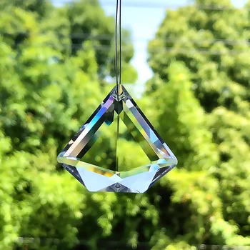 Diamond Crystal Prism Clar Candelabru cu Cristale, Pandantive Suncatcher DIY Nunta Decor Acasă Agatat Ornament Accesorii de Iluminat