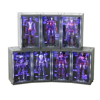 zhongdong nou Marvel Iron Man jucărie GNACOO HOLOGRAMA IRON MAN SETURI figura model rafinat cutie de colectie jucărie