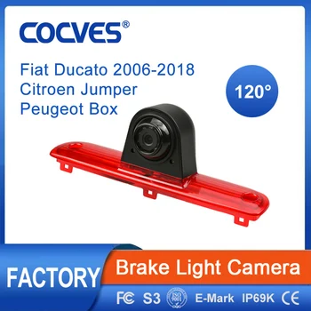 COCVES Profesionale Motorhome Lumina de Frână Camera 1/3CMOS Senzor IP69K Lumina Impermeabil Camera de Rezervă Pentru Fiat Ducato 2006-2020