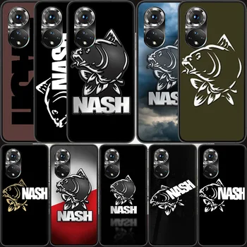 Nash Pescuit Logo Cazul în care Telefonul Pentru Huawei P Inteligente 2021 Y5 Y6 Y7 Y9 Onoare 50 20 Pro 10 10 9 9X Y9S 8 8A 8X, 8S 7S Acoperi