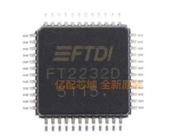 De Brand nou original FT2232D-TAMBUR pachet LQFP-48 USB la portul serial de control IC cip