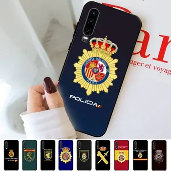 Spania Poliției Naționale logo Caz de Telefon pentru Samsung A51 A30s A52 A71 A12 pentru Huawei Honor 10i pentru OPPO vivo Y11 acoperi