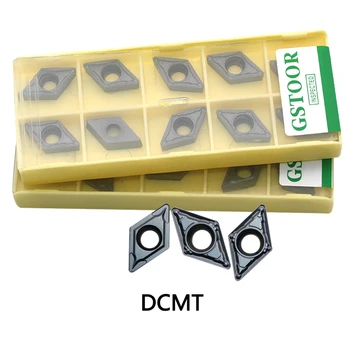10BUC DCMT070204-MV DCMT11T304 DCMT11T308 GM9030 strung de Cotitură instrumente de carbură de a introduce pentru oțel inoxidabil