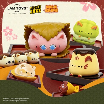 Snack Pisica 2-a Generație Orb Caseta de Jucărie Caja Ciega Kawaii Model Desktop Surpriză Papusa Ghici Cutie de Fete Ziua de nastere Drăguț Cadou
