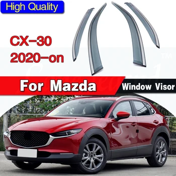 Pentru Mazda cx-30 cx30 fereastra parasolar auto ploaie garda shiend deflectoare tent capacul ornamental de exterior masina stylinng accesor părți 2020
