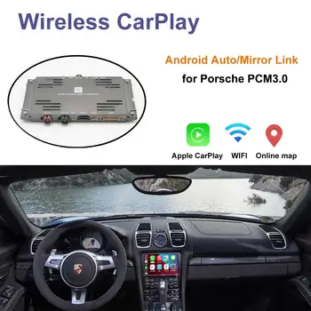 Wireless Apple Carplay, Android AUTO Oglindă Inversă Camera Pentru Porsche PCM3.0 PCM 3.0 987 997 911 Masina Juca Cutie Accesorii
