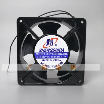 SHENGSHIDA FSY12038H2ABL AC 220V 0.14 O 120x120x38mm 2 fire Server Ventilatorului de Răcire