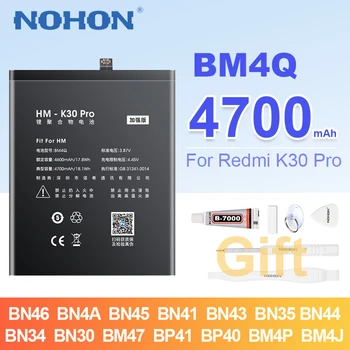 Nohon Baterie BM4Q pentru Xiaomi Redmi K20 K30 Nota 8 Pro 7 5 4 4A 4X 5A BM47 BN45 BN41 BN43 BN4A BM4J BP40 Bateria pentru Redmi