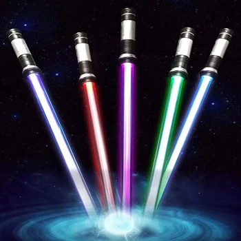 Star Wars LED laser color-schimbarea sabie cu laser poate fi îmbinat dublu sabia festival petrecere de performanță elemente de recuzită pentru copii cadouri