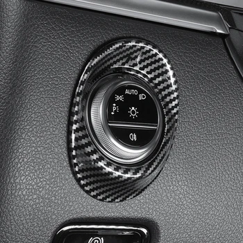 Accesorii auto pentru Mercedes-Benz C-Class W206 2021 2022 2023 Fibra de Carbon Tipărite Interior Lumina Cap Reglați Capacul Trim 1 buc