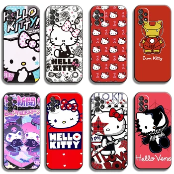 Hello Kitty Drăguț Cazuri de Telefon Pentru Samsung Galaxy A31 A32 A51 A71 A52 A72 4G 5G A11 A21S A20 A22 4G Carcasa Capac Spate TPU Moale