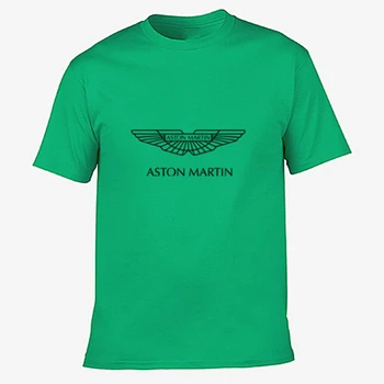 2021 Creative designr ASTON MARTIN logo t camasa de bumbac culoare solidă Tricou Barbati New Sosire Stil Maneca Scurta Barbati t-shirt