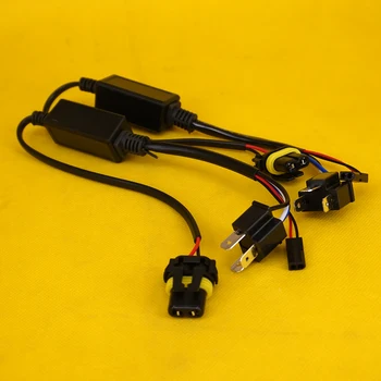 LETAOSK 2 buc Pereche Releu de Cabluri 35W se Potrivesc pentru H4 Hi/Lo HID Bi-Xenon Kit Cablaj Controler de Înlocuire
