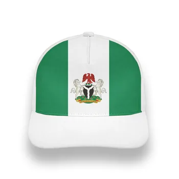 NIGERIA masculin tineret personalizat nume număr fotografie nga casual pălărie națiune pavilion republica nigerian facultate de baseball capac