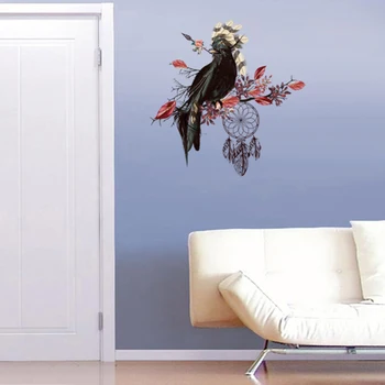 Creative ramură pasăre Autocolant de Perete Camera de zi Dormitor Decor Acasă Tapet Autocolant