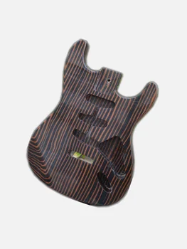 transport gratuit neterminate chitara electrica cu zebra din lemn chitara de gât și zebra din lemn chitara organism, inclusiv hardware-ul F-1452