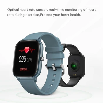 Noul 1.4 inch Ceas Inteligent Oameni Complet Tactil de Fitness Tracker Tensiunii Arteriale Ceas Inteligent Femei GTS Smartwatch pentru IPhone, Huawei, Xiaomi