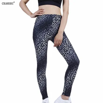 CKAHSBI Sexy Jambiere Leopard Pantaloni de Yoga pentru Femei Slim Sport de Înaltă Talie Pantaloni Push-Up Antrenament Jeggings Fitness Femei de sex Feminin de Gimnastică