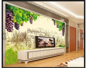 Personalizate foto 3d wallpaper 3d TV de perete tapet, picturi murale Atmosferice cadru romantic perete peisaj tapet living