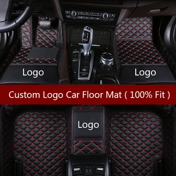 Flash mat Logo-ul auto covorase pentru SsangYong Korando Actyon Rexton SCEO Președintele Kyron accesorii auto, car styling toot mats