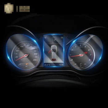 Pentru Mercedes-Benz C-class W204 W205 Auto interior, panoul de Instrumente membrana LCD cu ecran de film protector de pe TPU decor