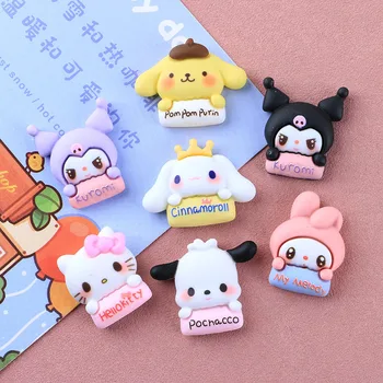 10buc Cinnamoroll Diy Accesorii Kawaii Sanrio Hello Kittys Kuromi Clip de Păr Papetărie Patch Jucarii de Cadouri de Craciun Decoratiuni