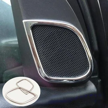 Din oțel inoxidabil Pentru Honda CRV CR-V 2012-2016 accesorii Auto stâlpului audio difuzor Horn autocolant Capac Tapiterie Auto Styling 1buc