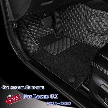 Auto Covorase Pentru Lexus UX UX200 UX250H 2020 2019 Piele Artificiala Auto Mocheta Auto Automobile Accesorii de Interior Picior Tampoane