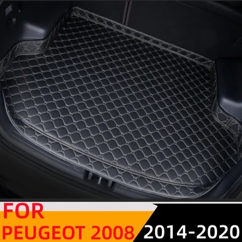 Sinjayer Portbagaj Mat Impermeabil Piese AUTO Coada de Boot Covoare Ridicat Partea din Spate a Încărcăturii Linie Pad se Potrivesc Pentru Peugeot 2008 2014 15-2020