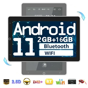 2 Din Android 11 Radio Auto ecran Vertical Audio Stereo Bluetooth Autoradio Telefon Mobil Multimedia Video Auto MP5 Player