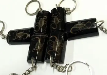 16 BUC Accesorii la Modă Negru Spate Stil Gotic Moda Scorpion Breloc