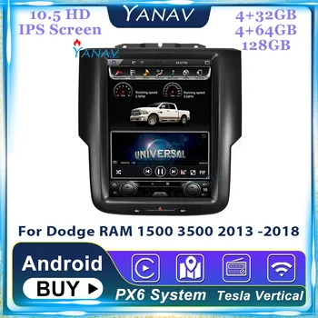 Pentru Dodge RAM 1500 3500 2013 -2018 128G Radio Auto Android Tesla Verticale Stereo Multimedia Receptor GPS Auto Navigatie Video