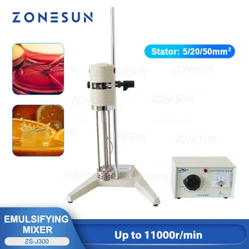 ZONESUN de Emulsionare Mixer Cosmetice Lichide Nemiscibile Coloizi Emulsie Vinaigrettes Lapte Omogenizat Lichidul de aschiere ZS-J300