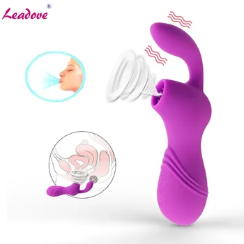 12 Viteze Clit Sucker Vibrator sex Oral Limba Vibratoare Biberon Sex Oral Lins Pizde Stimulator Suge Jucării Sexuale ZD0258