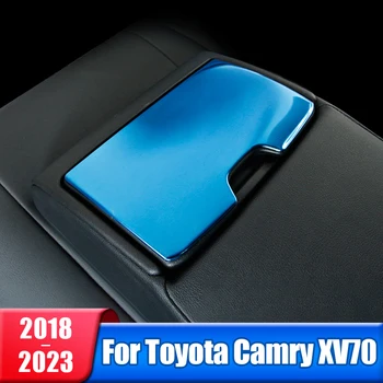 Spate din Oțel inoxidabil Rând de scaune Cana de Apa Titularul Panoul de Acoperire Pentru Toyota Camry 70 XV70 2018 2019 2020 2021 2022 2023 Accesorii