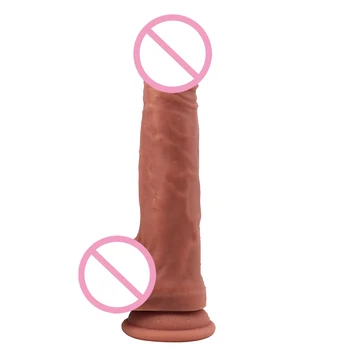 Moale Mare Dildo Realist Ventuza Lesbiene Penis Realistic Dildo Penis Urias Silicon Vibratoare Pentru Femei, Homosexuali Penis Artificial Jucarii Sexuale Penis