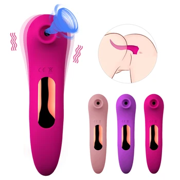 Clit Sucker Vibrator Clit Biberon pentru Femei Barbati Vibrator Stimulator Clitoris Pizde Oral sex fara preludiu Etotic Jucarii Sexuale pentru Adulți Cuplu