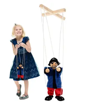 Marionete, Păpuși Din Lemn Pirate Șir De Păpuși De Mână Clasic De Păpuși Jucarii Pentru Petrecere Copii Fete Baieti Cadouri De Craciun