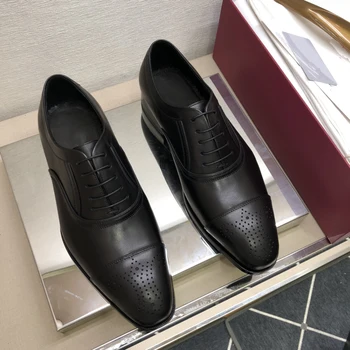 Lumina de lux de afaceri formal pantofi, pur, de înaltă calitate, 1:1 comparație! Material: original vițel! În interiorul:
