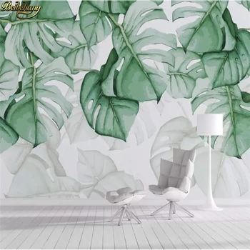 beibehang personalizate planta Tropicala frunze Murale, imagini de Fundal, sufragerie Dormitor cu Canapea, TV 3D de Fundal Fotografie Tapet de perete hârtie