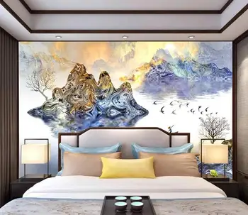 3D personalizat Photo Wallpaper Nou Chinezesc Fantezie Peisaj Abstract Dormitor, Living cu TV, canapea de Fundal imagini de Fundal Murală