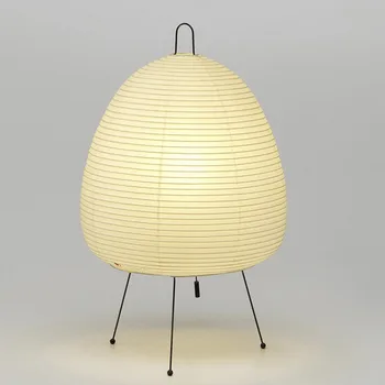 Noguchi Lampa din Hârtie Tăcere Vânt Lampă de Masă Japonez Decor Acasă Lampă de Masă pentru Living, Dormitor, Mese Art Loft Acasă de Prindere