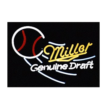 Miller Genuine Draft De Tenis Personalizate Handmade Real Tub De Sticlă Sport Bar Magazin De Bere Publicitate Decor Afișa Un Semn De Neon De 24