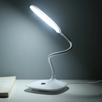 De Birou LED-uri Lampă de Lectură USB Alimentat de Studiu Pliabil Flexibil Masa de Birou de Protecție a Ochilor Lumină