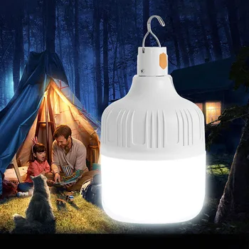 Reîncărcabilă Camping Lumini Portabile De Lumină Led-Uri De Mare Putere Camping Lanternă De Urgență Bec Corturi, Iluminat, Echipament De Camping Bec